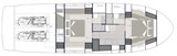 Bluegame BG54 deck lower layout